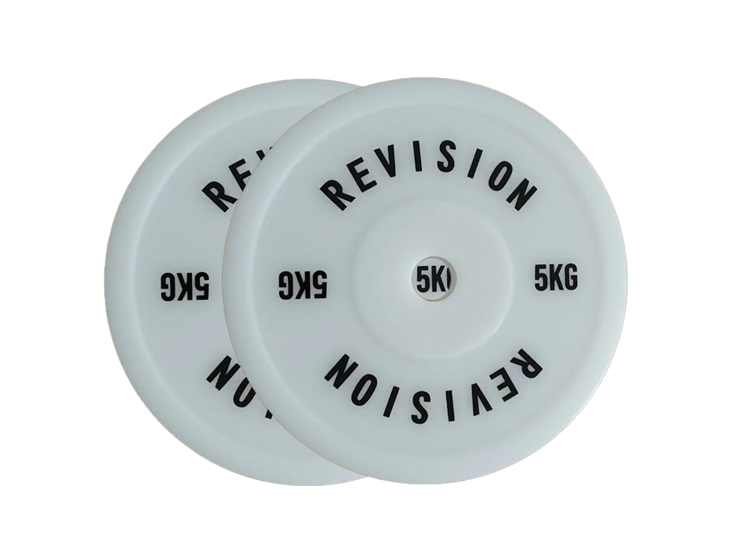 Revision Barbells KG HDPE High Density Polyethylene technique plates for weightlifting Revision Barbells
